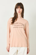 Ivan Long Sleeve Melrose Stencil - Washed Blushed