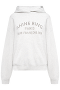 Harvey Sweatshirt Paris Stencil - Heather Grey