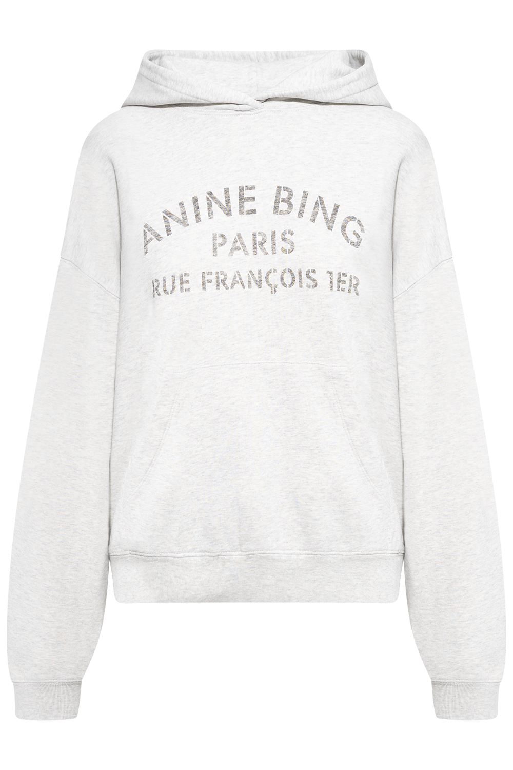 Harvey Sweatshirt Paris Stencil - Heather Grey