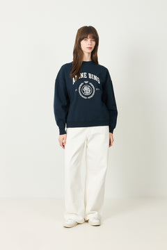 Miles Sweatshirt Collegiate - Dark Navy