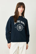 Miles Sweatshirt Collegiate - Dark Navy