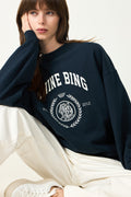 Miles Sweatshirt Collegiate - Dark Navy