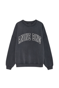 Miles Sweatshirt New Classic - Washed Black