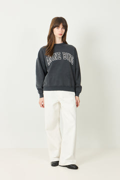 Miles Sweatshirt New Classic - Washed Black