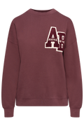 Miles Sweatshirt Letterman - Fig