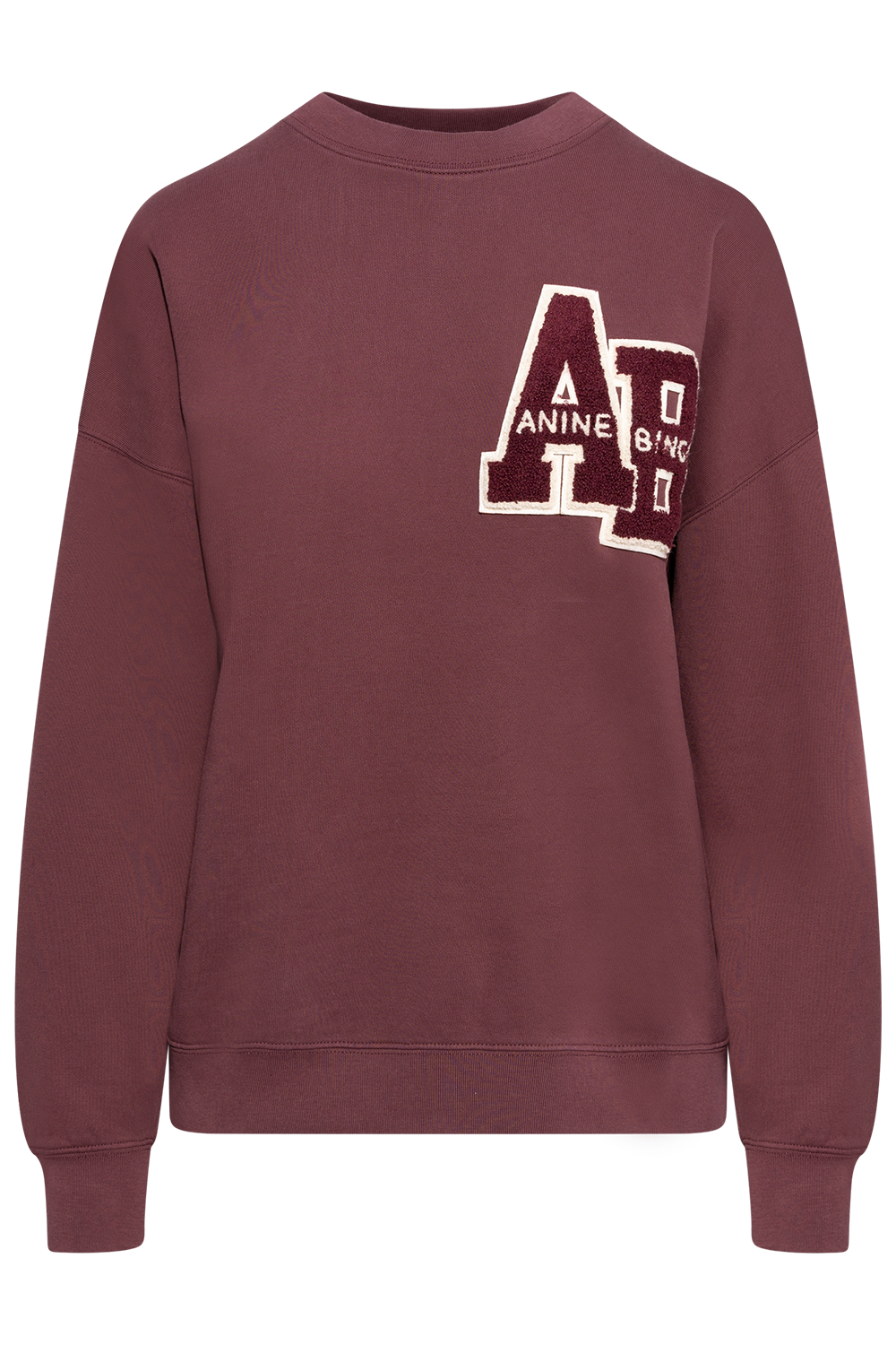 Miles Sweatshirt Letterman - Fig