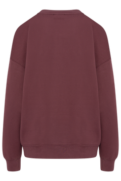 Miles Sweatshirt Letterman - Fig