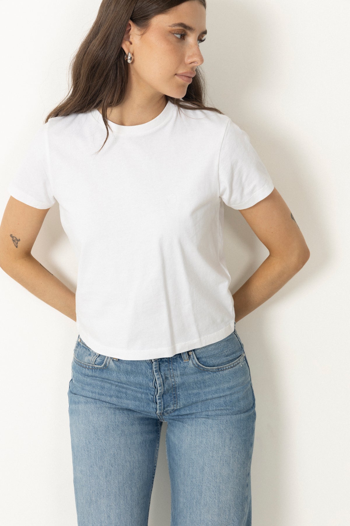 Shelley Tee - White