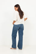 Johnny Cropped Tee - Cream