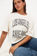 Johnny Cropped Tee - Cream