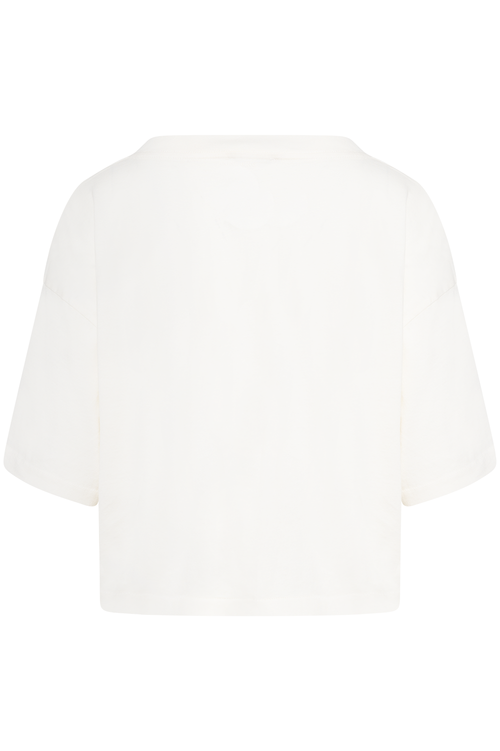 Johnny Cropped Tee - Cream