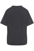 Cade Tee Leopard - Washed Black