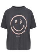 Cade Tee Smiley - Washed Grey