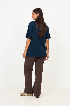 Cade Tee Melrose Stencil - Navy