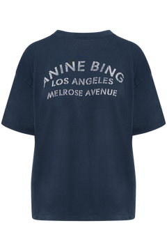 Cade Tee Melrose Stencil - Navy