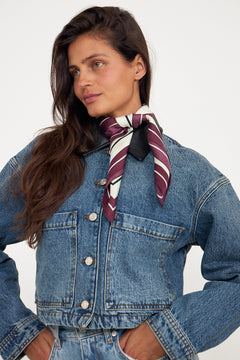 York Scarf Ab - Fig