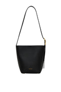 Elly Medium Bucket Bag Grained Leather - Black