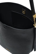 Elly Medium Bucket Bag Grained Leather - Black