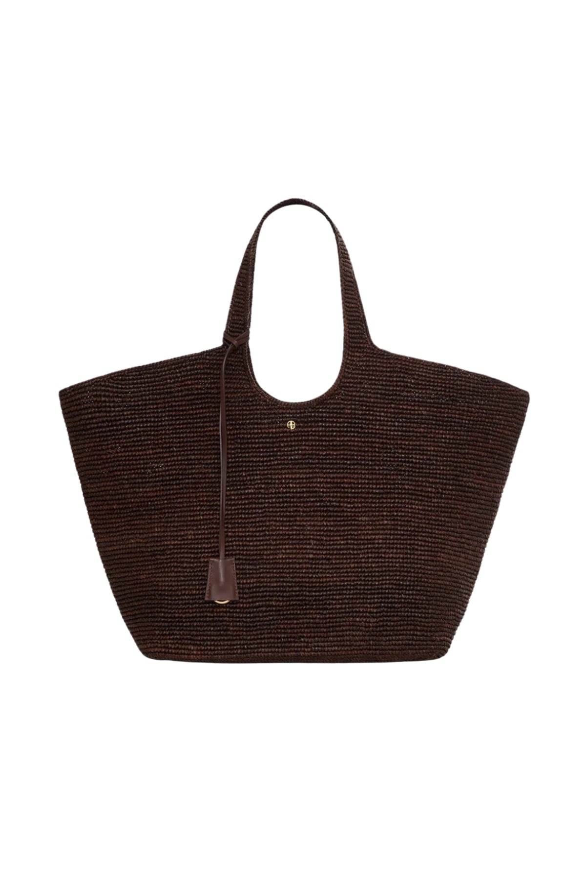 Lili Tote Raphia - Dark Brown