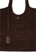 Lili Tote Raphia - Dark Brown