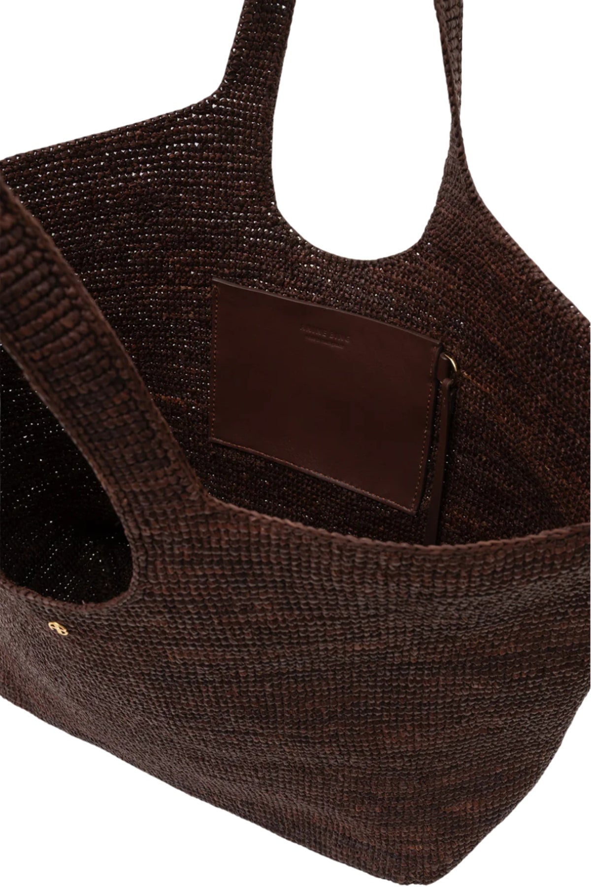 Lili Tote Raphia - Dark Brown