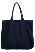 Leo Denim Tote - Ink Blue
