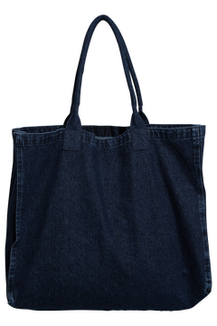 Leo Denim Tote - Ink Blue