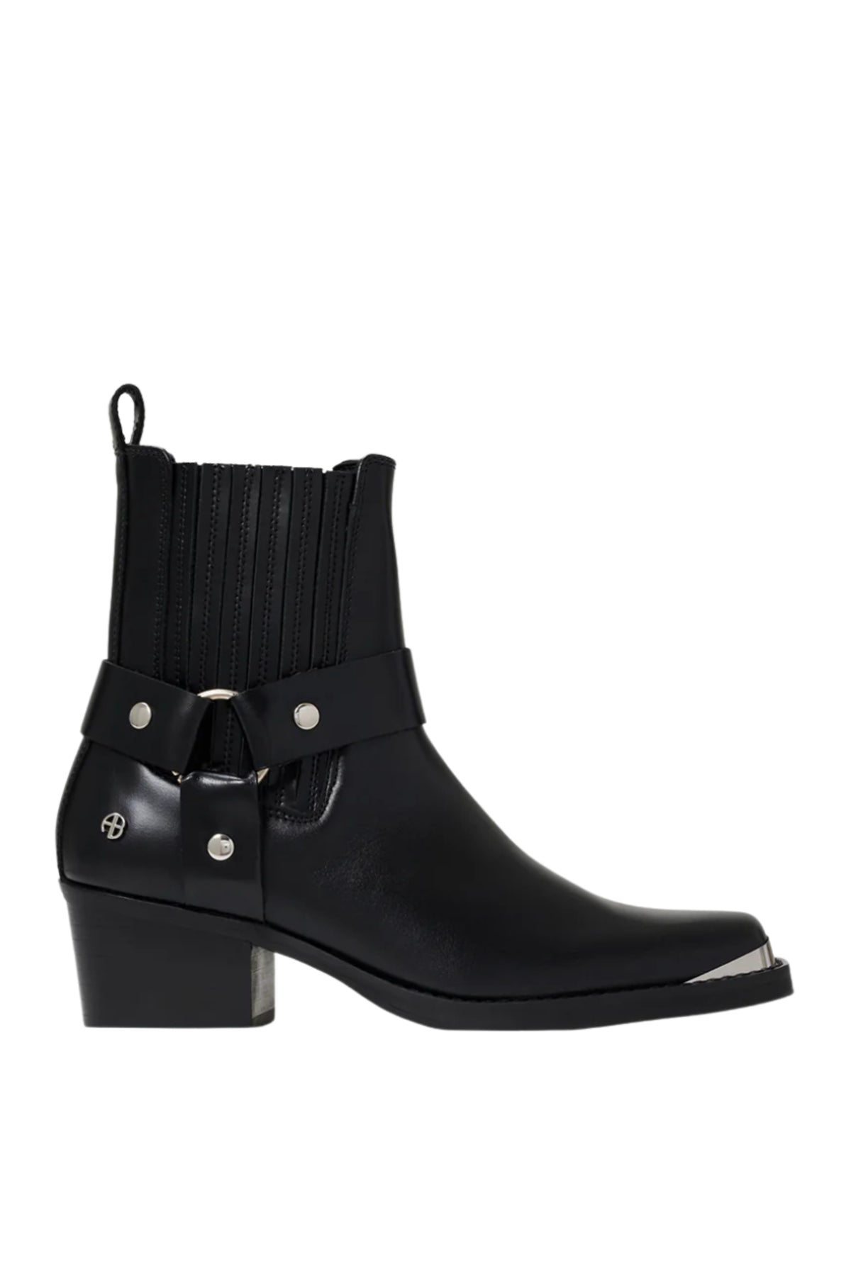 Mid Biker Boots - Black