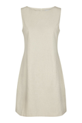 Bruna Ramie Dress - Natural