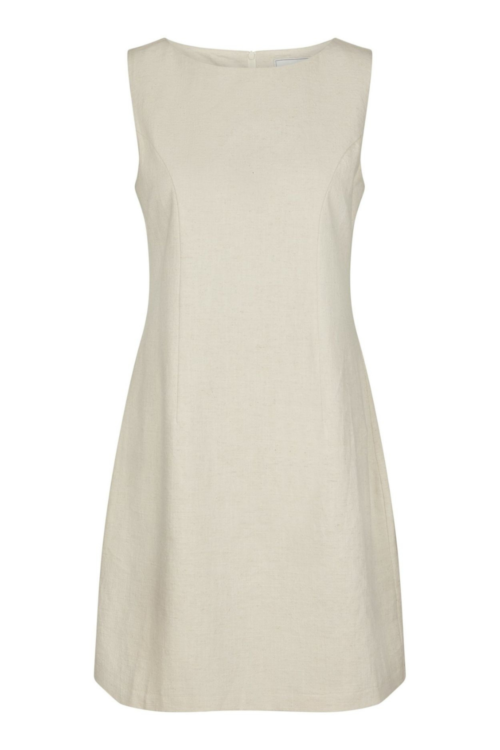 Bruna Ramie Dress - Natural
