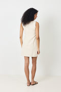 Bruna Ramie Dress - Natural