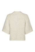 Benuta Fluffy Knit Cardigan - Ivory