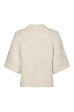 Benuta Fluffy Knit Cardigan - Ivory