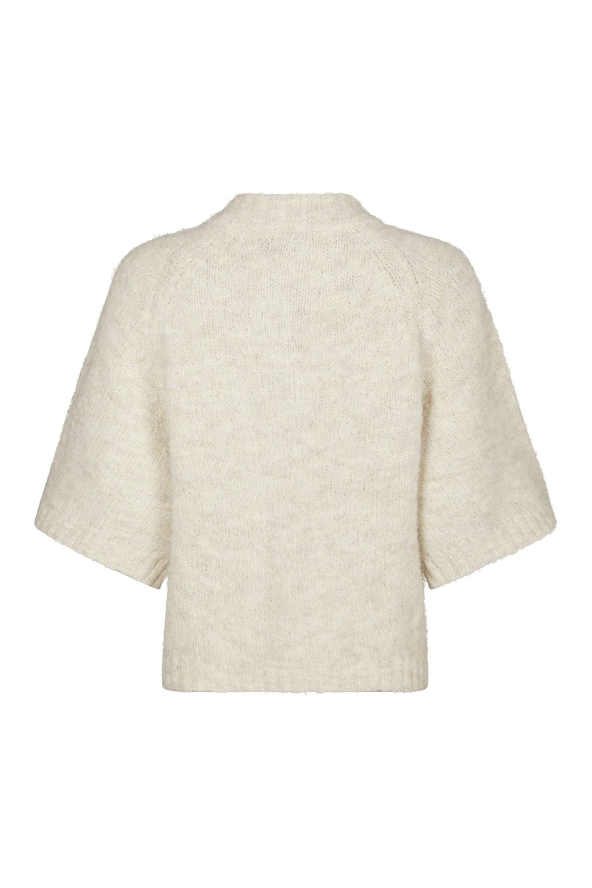 Benuta Fluffy Knit Cardigan - Ivory