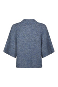 Benuta Fluffy Knit Cardigan - Smoke Blue