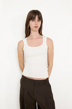 Fraline Knit Top - Off White