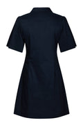 Bentha Poplin Dress - Navy