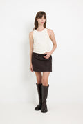 Isla Skirt - Dark Brown