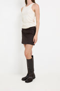 Isla Skirt - Dark Brown