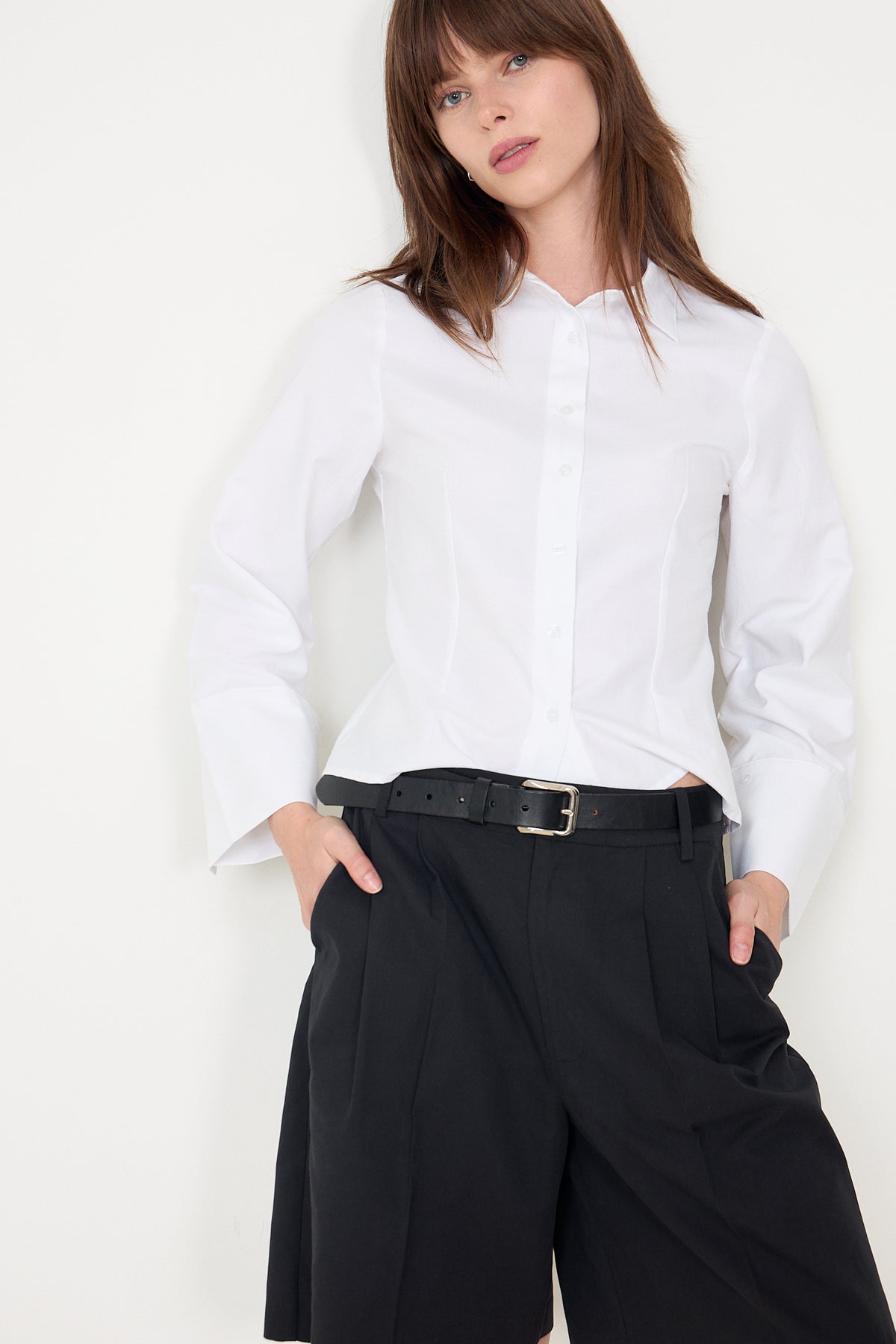 Rosa Oxford Shirt - White