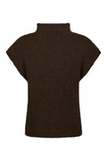 Jona Knit Top - Brown Melange