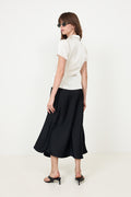 Lyselle Heavy Sateen Shirt - Pearl