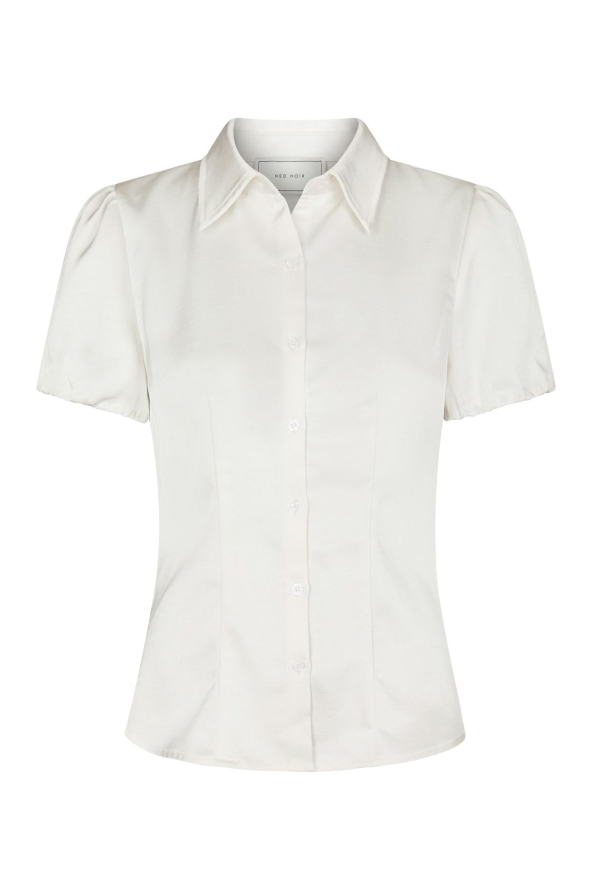 Lyselle Heavy Sateen Shirt - Pearl