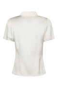 Lyselle Heavy Sateen Shirt - Pearl