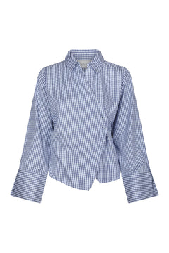 Fenli Check Shirt - Blue