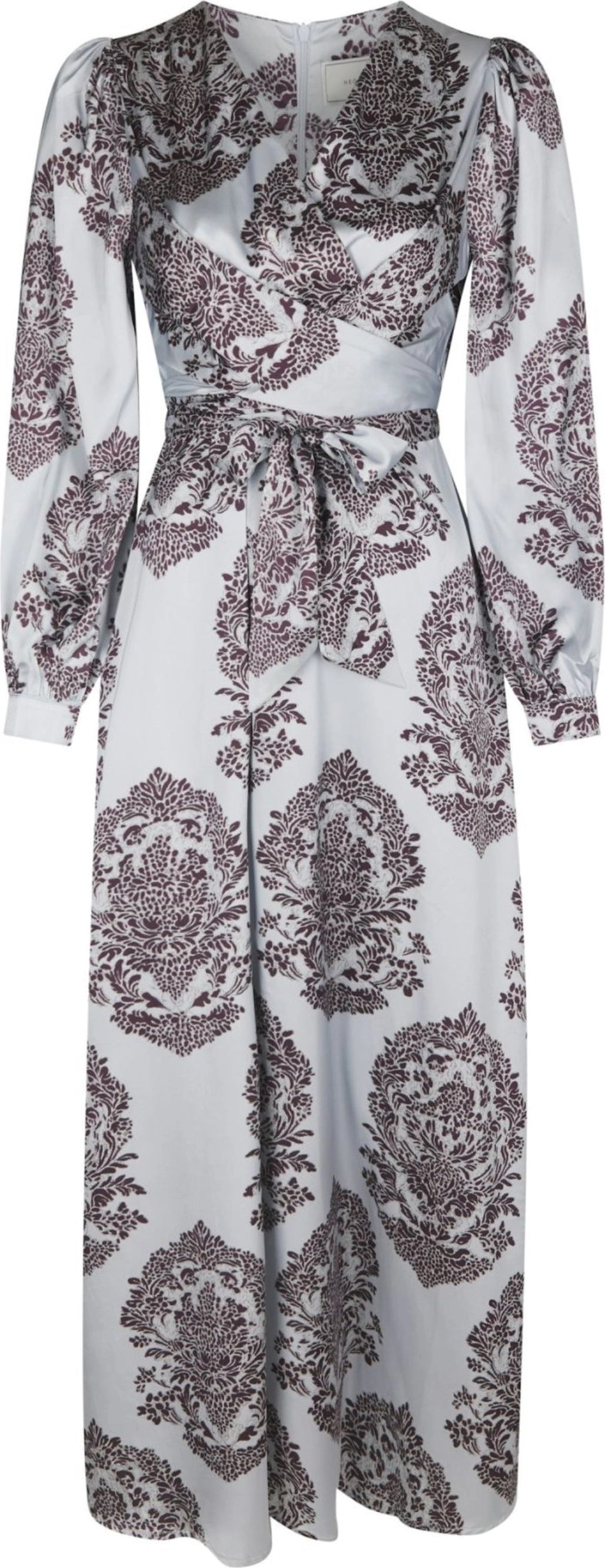 Bretti Deco Drop Dress - Light Blue