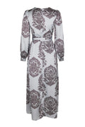 Bretti Deco Drop Dress - Light Blue