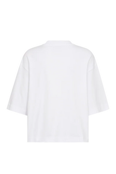 Natalie O-Ss Boxy Tee - White