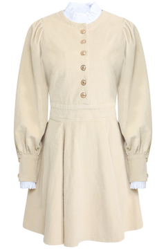 Livunn Cord Dress - Creme