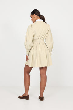 Livunn Cord Dress - Creme